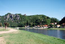 Kurort Rathen an der Elbe, Sächsische Schweiz